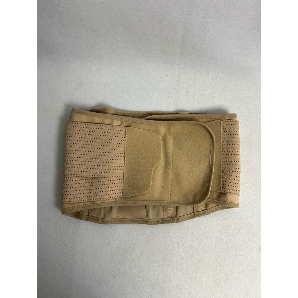 Athletic Recovery‎ Copper Fit Womens S/M Tan Copper-Infused Back Support Belt